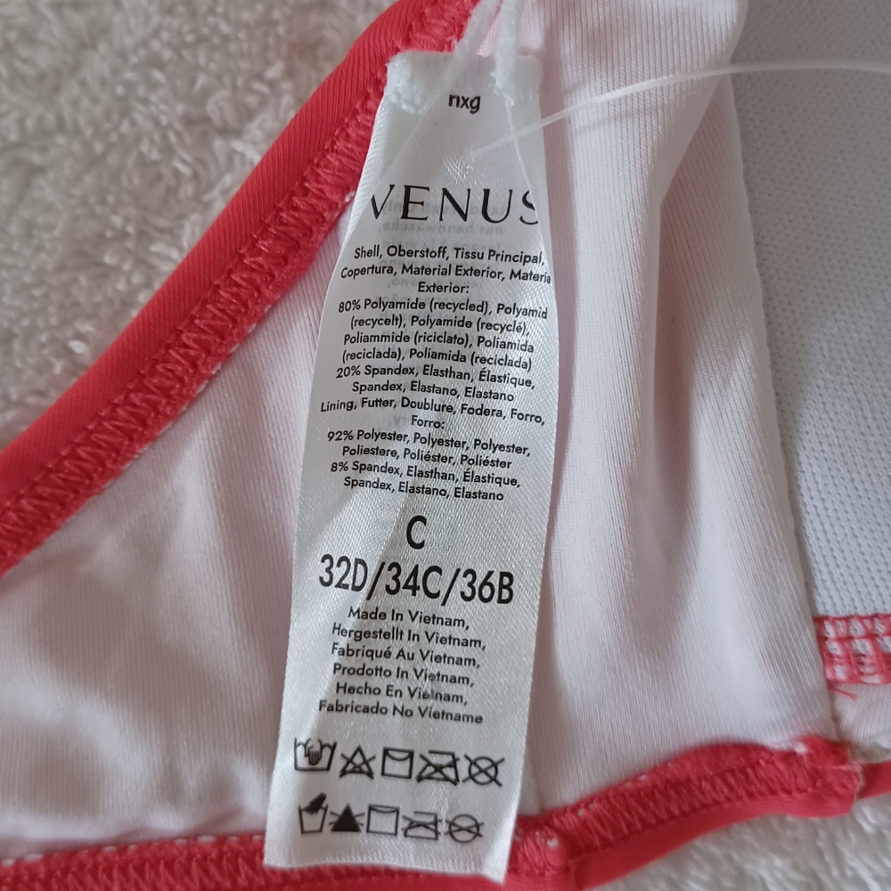 VENUS Pink Twist Bikini Top - Picture 14 of 14
